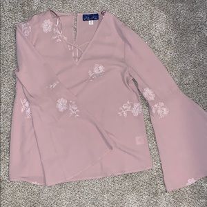 Bell Sleeve Blouse NWOT